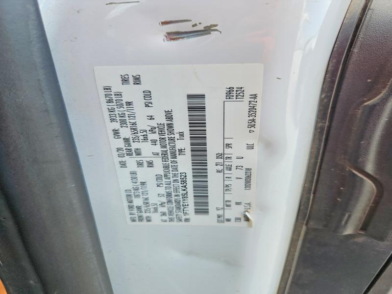 Aukcja sprzedaży 2020 Ford Transit, vin: 1FTYE1Y85LKA58523, numer aukcji: 66729946