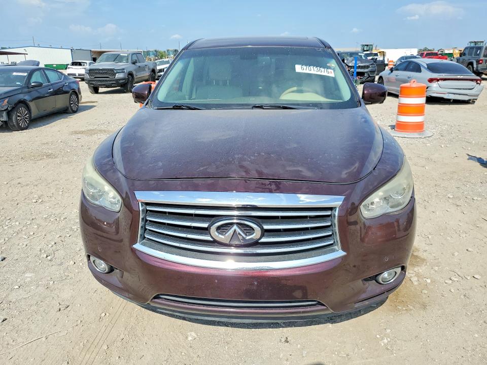 2013 Infiniti Jx35 მანქანა იყიდება აუქციონზე, vin: 5N1AL0MN0DC338015, აუქციონის ნომერი: 67013676