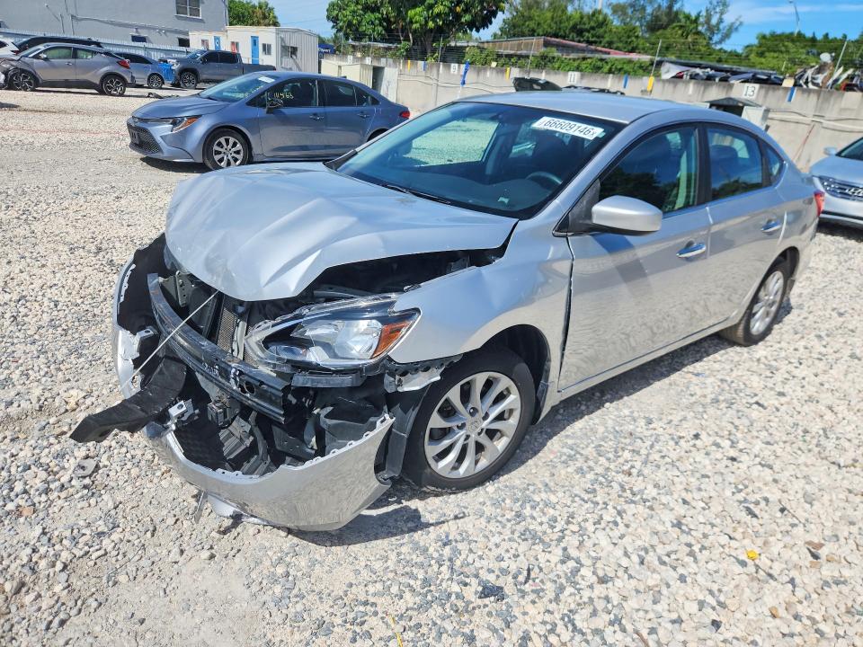 66609146 :رقم المزاد ، 3N1AB7AP1KY235716 vin ، 2019 Nissan Sentra مزاد بيع