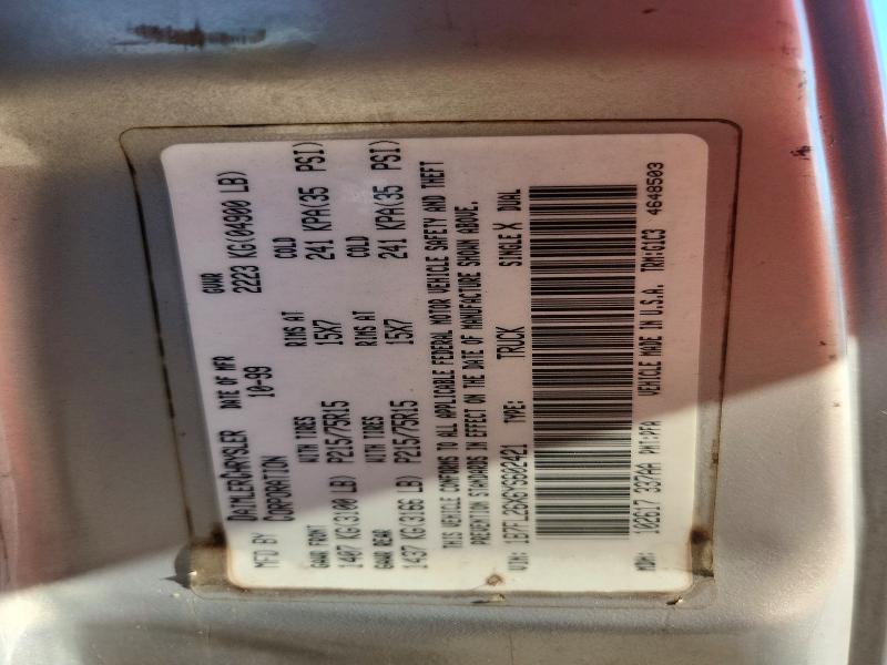 Auction sale of the 2000 Dodge Dakota, vin: 1B7FL26X6YS602421, lot number: 65536066