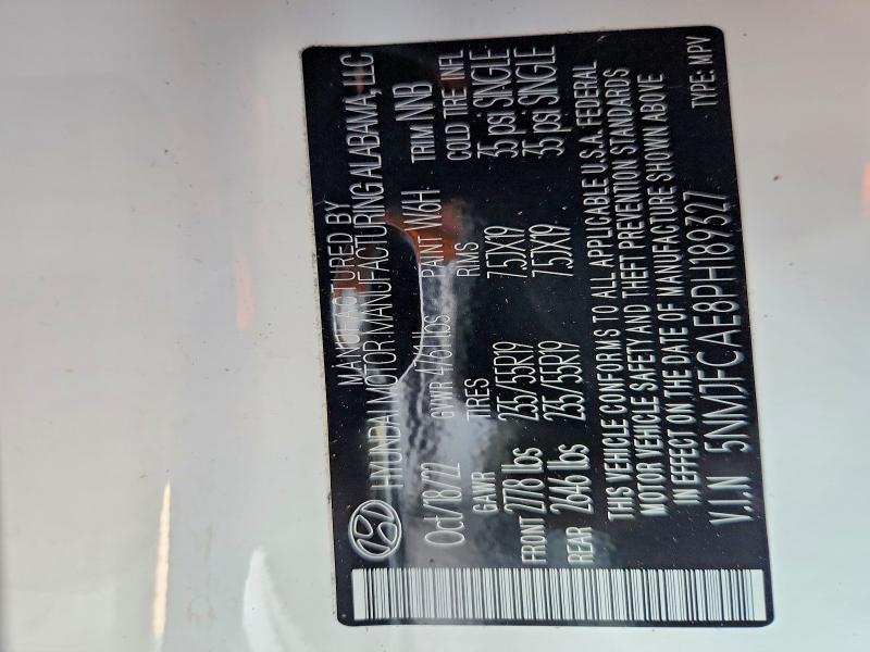 Продаж на аукціоні авто 2023 Hyundai Tucson, vin: 5NMJFCAE8PH189327, номер лоту: 67286616