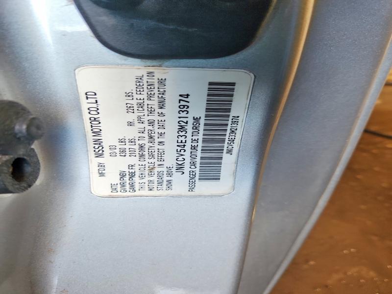 Продаж на аукціоні авто 2003 Infiniti G35, vin: JNKCV54E33M213974, номер лоту: 65236316