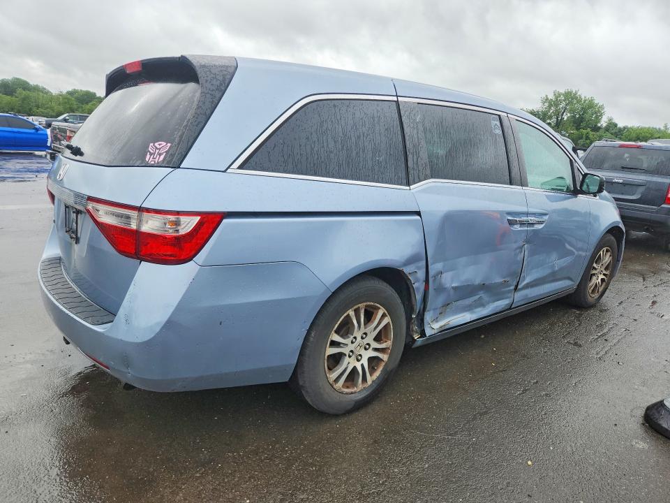 2011 Honda Odyssey მანქანა იყიდება აუქციონზე, vin: 5FNRL5H60BB025747, აუქციონის ნომერი: 63798346