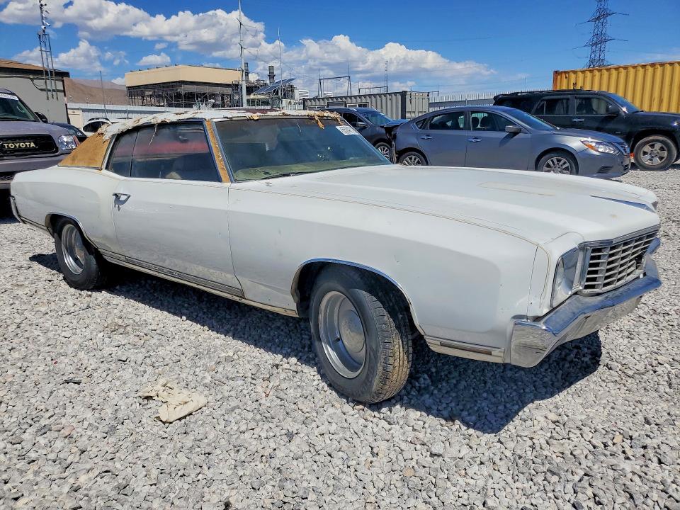 65042126 :رقم المزاد ، 1H57H2L555118 vin ، 1972 Chevrolet Monte Carlo مزاد بيع
