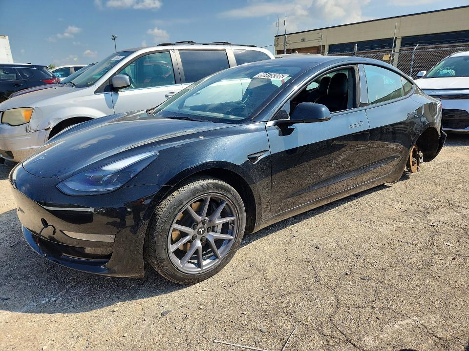 2022 Tesla Model 3 მანქანა იყიდება აუქციონზე, vin: 5YJ3E1EAXNF371665, აუქციონის ნომერი: 66475306
