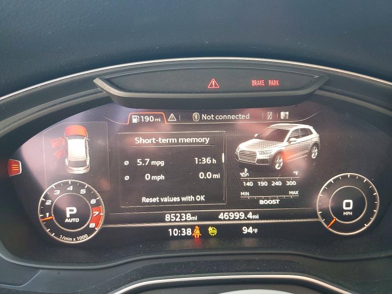 Aukcja sprzedaży 2020 Audi Sq5, vin: WA1B4AFY7L2009247, numer aukcji: 64044436