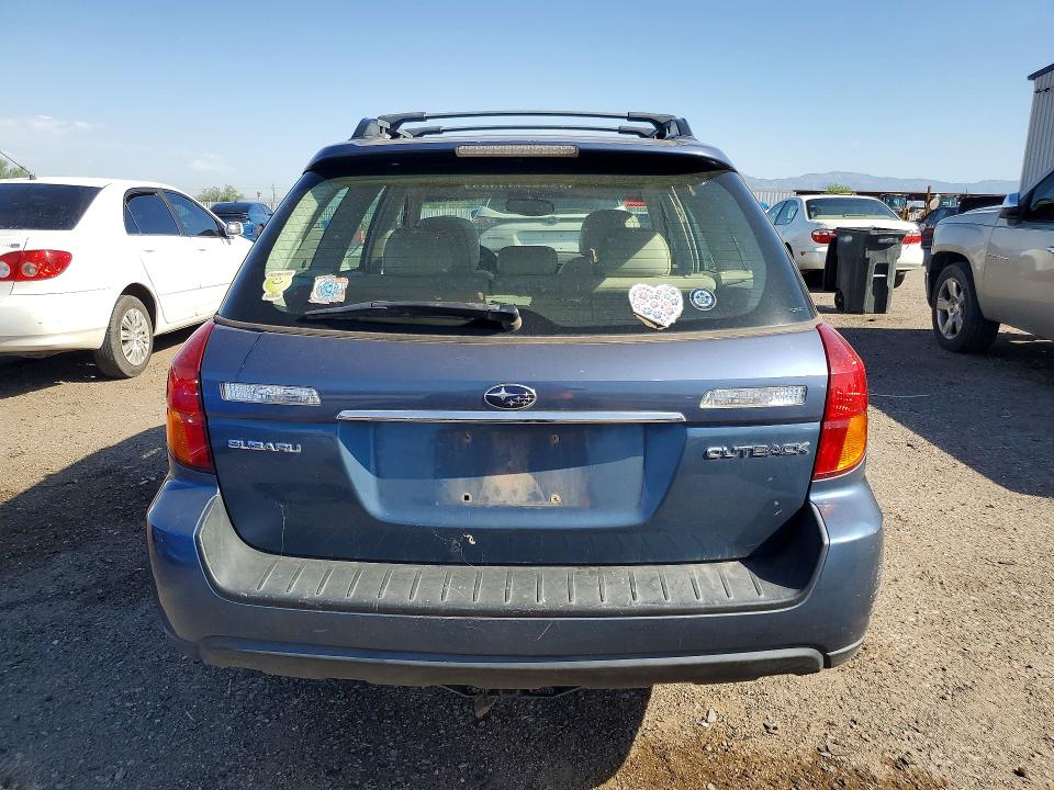 66323066 :رقم المزاد ، 4S4BP62C366343918 vin ، 2006 Subaru Legacy مزاد بيع