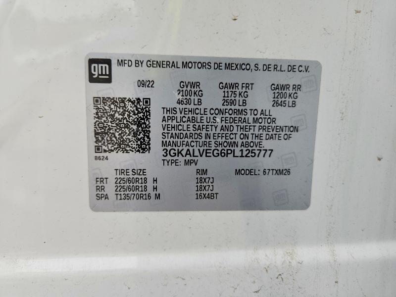Продажа на аукционе авто 2023 Gmc Terrain, vin: 3GKALVEG6PL125777, номер лота: 65212576