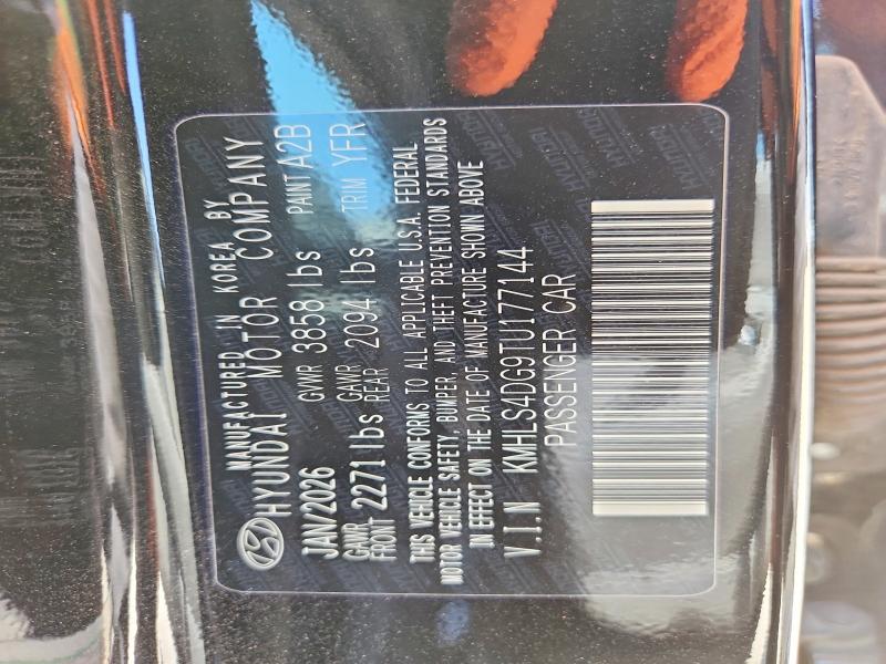 Продажа на аукционе авто 2026 Hyundai Elantra, vin: KMHLS4DG9TU177144, номер лота: 66793006