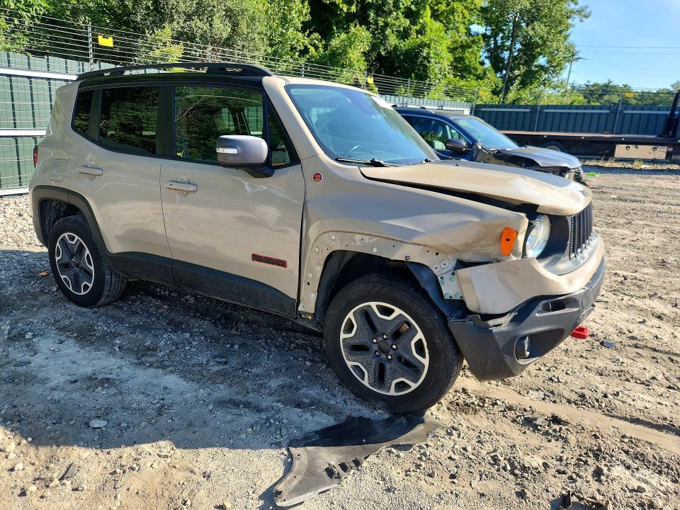 2016 Jeep Renegade მანქანა იყიდება აუქციონზე, vin: ZACCJBCTXGPD93344, აუქციონის ნომერი: 65178596