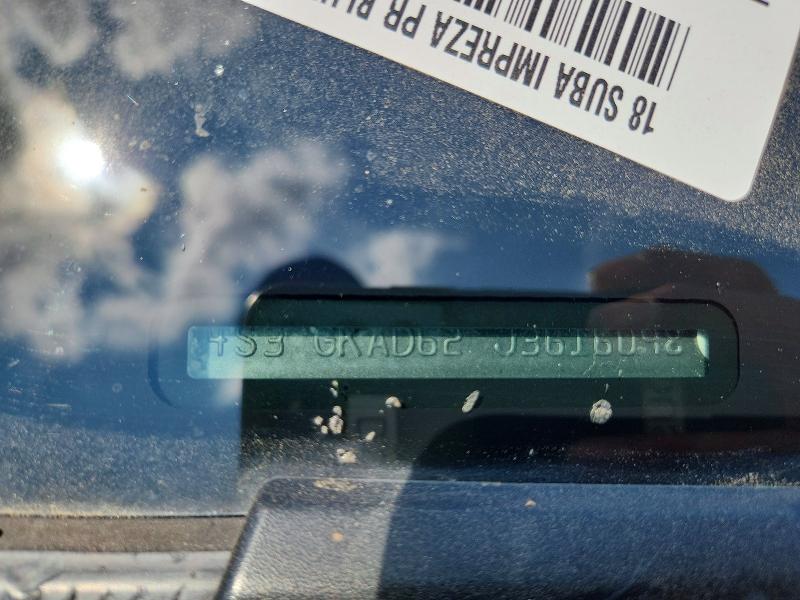Aukcja sprzedaży 2018 Subaru Impreza, vin: 4S3GKAD62J3616098, numer aukcji: 63673796