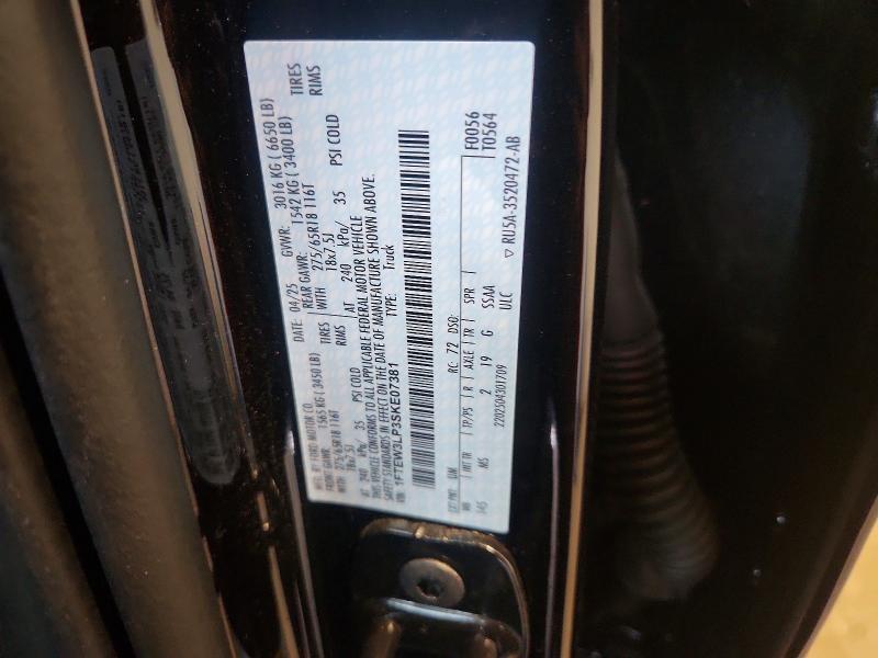 Продажа на аукционе авто 2025 Ford F150, vin: 1FTEW3LP3SKE07381, номер лота: 65658146
