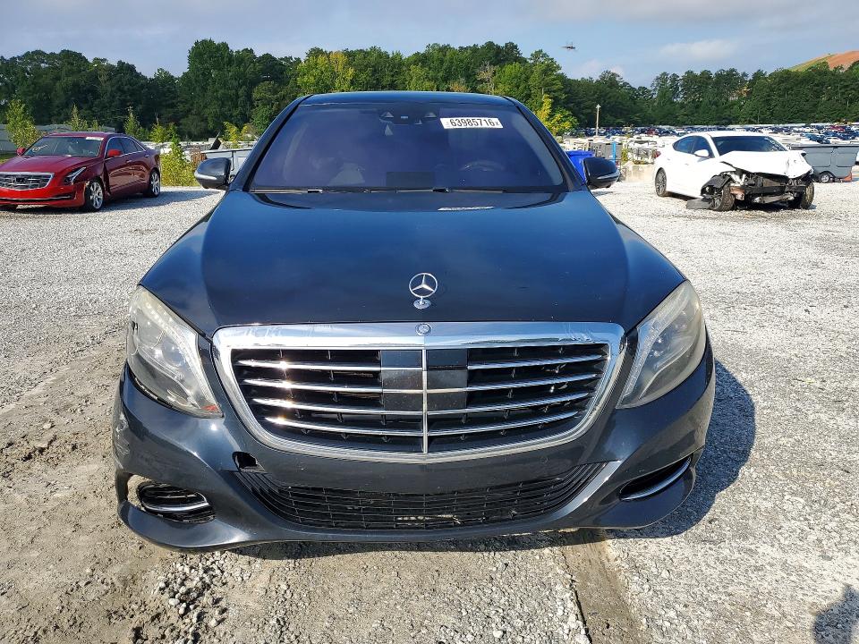 63985716 :رقم المزاد ، WDDUG8CBXFA167855 vin ، 2015 Mercedes-benz S مزاد بيع