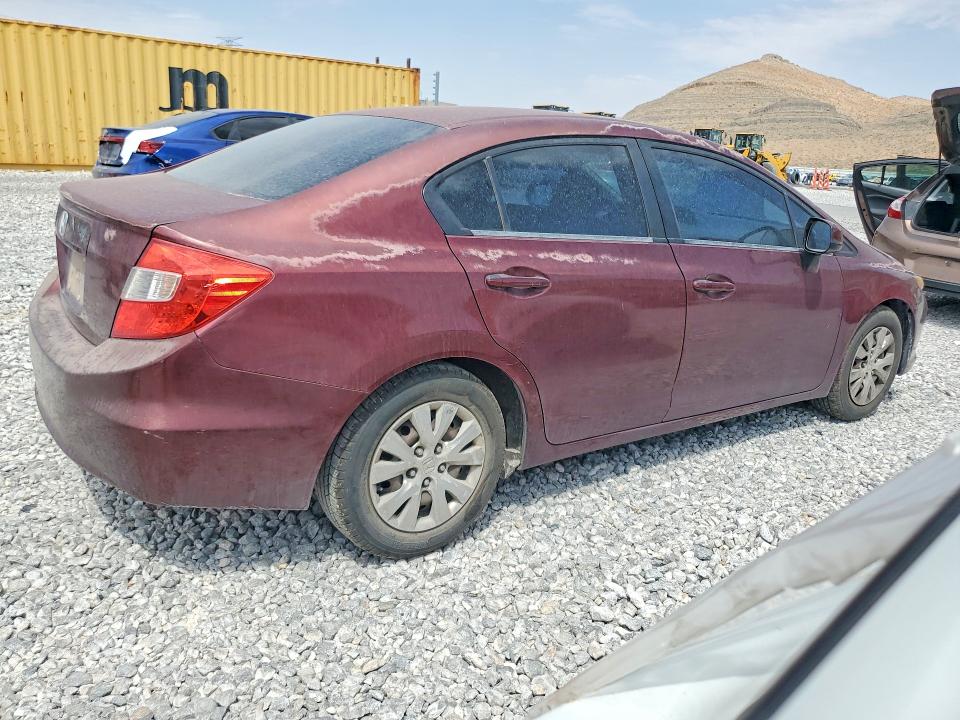 Продаж на аукціоні авто 2012 Honda Civic, vin: 2HGFB2F5XCH540833, номер лоту: 64629316