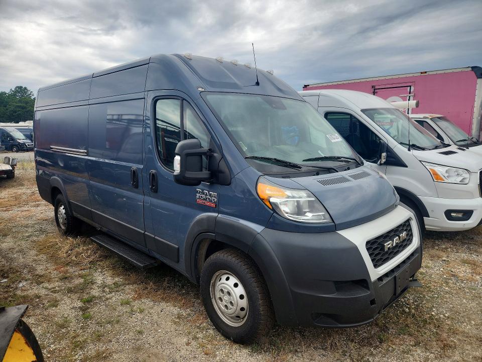 2021 Ram Promaster 3500 მანქანა იყიდება აუქციონზე, vin: 3C6MRVJG9ME544968, აუქციონის ნომერი: 61037326