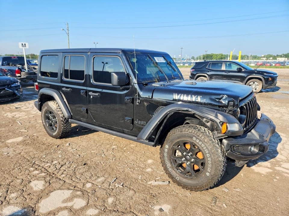 66131116 :رقم المزاد ، 1C4HJXDG0MW851248 vin ، 2021 Jeep Wrangler Unlimited مزاد بيع