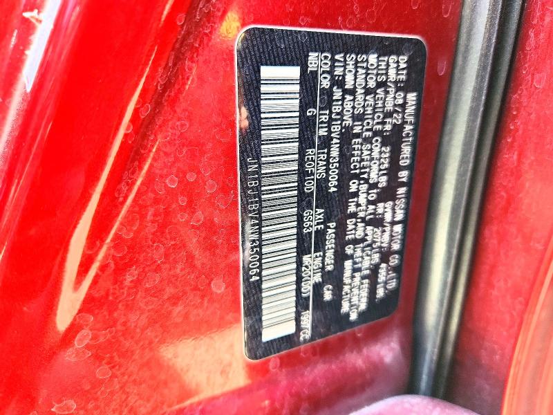 Aukcja sprzedaży 2022 Nissan Rogue Sport, vin: JN1BJ1BV4NW350064, numer aukcji: 64132476