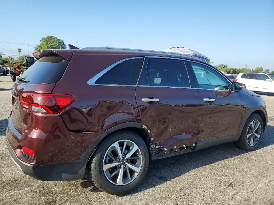 2019 Kia Sorento მანქანა იყიდება აუქციონზე, vin: 5XYPH4A52KG448813, აუქციონის ნომერი: 63586086