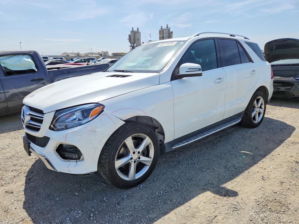 63771876 :رقم المزاد ، 4JGDA5HB0HA850035 vin ، 2017 Mercedes-benz Gle مزاد بيع