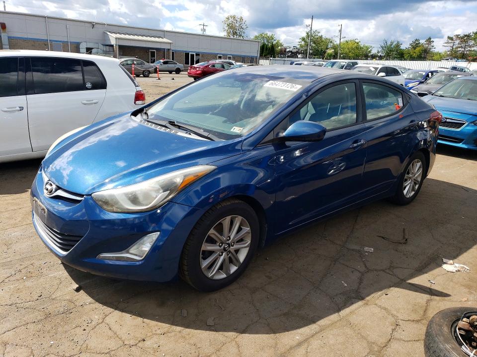 66473126 :رقم المزاد ، KMHDH4AE9FU248191 vin ، 2015 Hyundai Elantra مزاد بيع