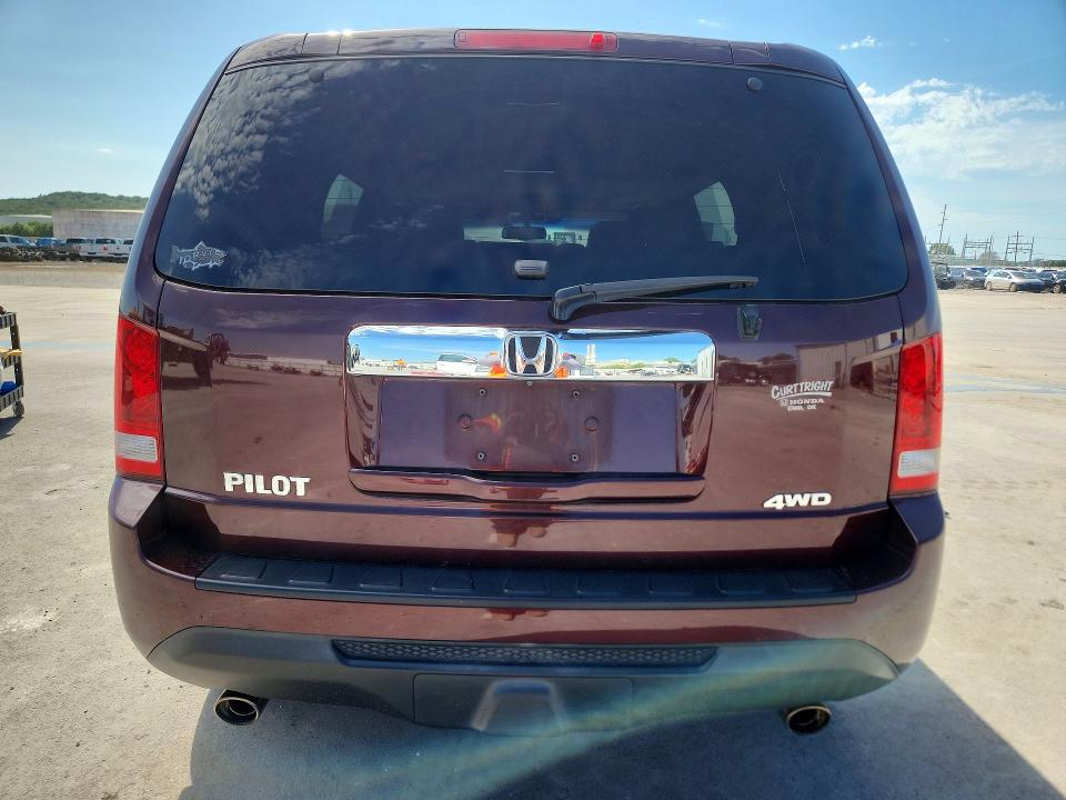 66382886 :رقم المزاد ، 5FNYF4H50CB071052 vin ، 2012 Honda Pilot مزاد بيع