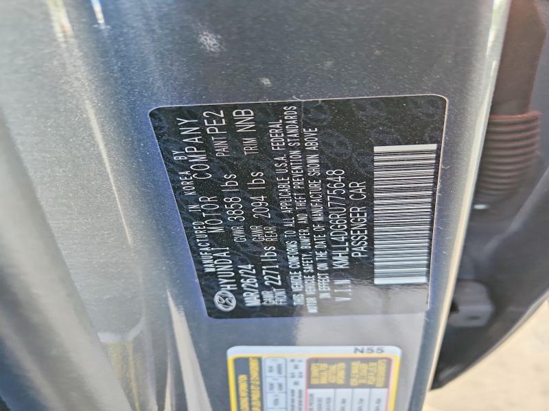 2024 Hyundai Elantra მანქანა იყიდება აუქციონზე, vin: KMHLL4DG6RU775648, აუქციონის ნომერი: 67156266