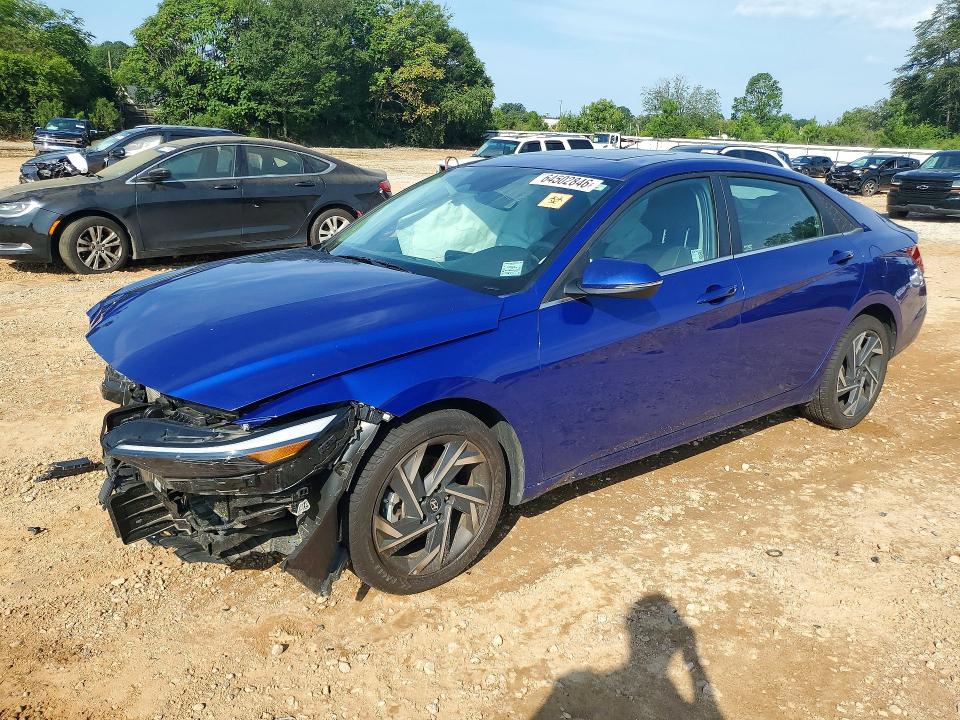 64502846 :رقم المزاد ، KMHLP4DG8SU979121 vin ، 2025 Hyundai Elantra مزاد بيع