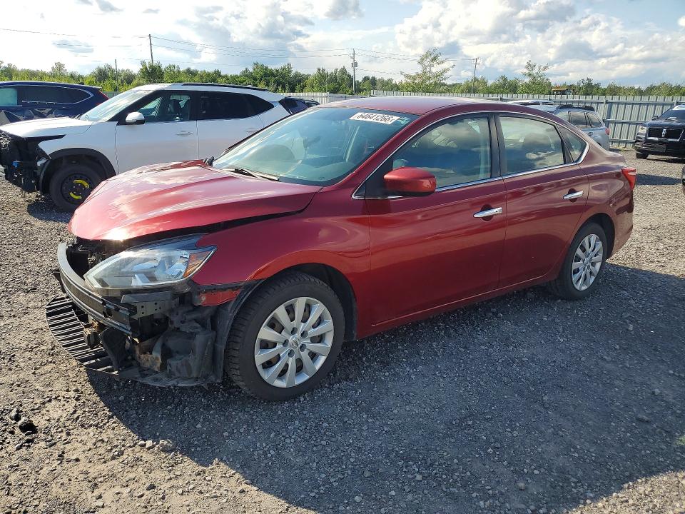 64641266 :رقم المزاد ، 3N1AB7AP3JY296709 vin ، 2018 Nissan Sentra مزاد بيع
