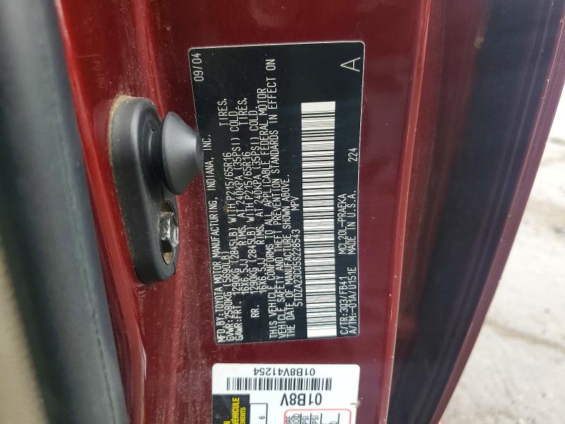 Продажа на аукционе авто 2005 Toyota Sienna, vin: 5TDZA23C05S228543, номер лота: 64896676
