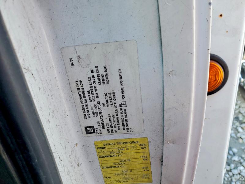 Aukcja sprzedaży 2005 Gmc C5500, vin: 1GDE5C1275F527543, numer aukcji: 62806346