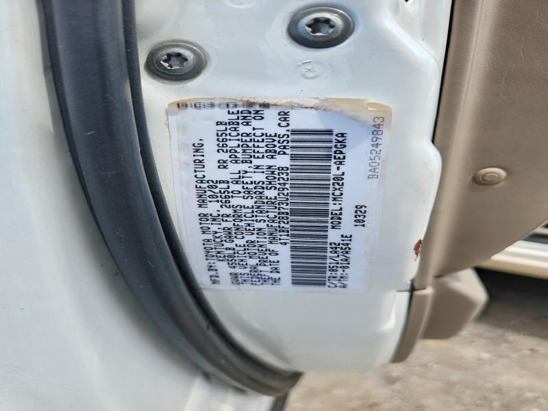 Продажа на аукционе авто 2003 Toyota Avalon, vin: 4T1BF28B73U294238, номер лота: 57535386