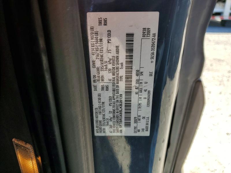 Продаж на аукціоні авто 2020 Ford Transit, vin: 1FTBR3X85LKB28139, номер лоту: 63449836