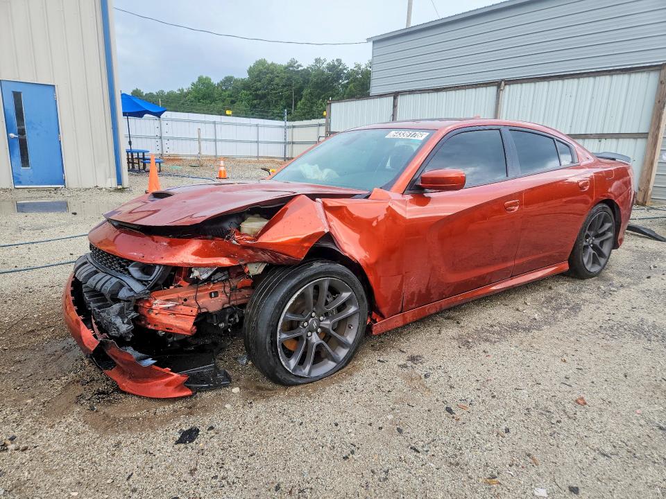 64336176 :رقم المزاد ، 2C3CDXGJ0MH639459 vin ، 2021 Dodge Charger مزاد بيع