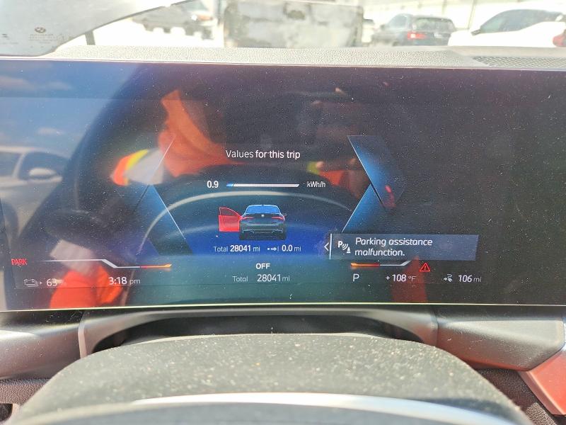 2023 Bmw I4 მანქანა იყიდება აუქციონზე, vin: WBY43AW0XPFP65485, აუქციონის ნომერი: 64651456