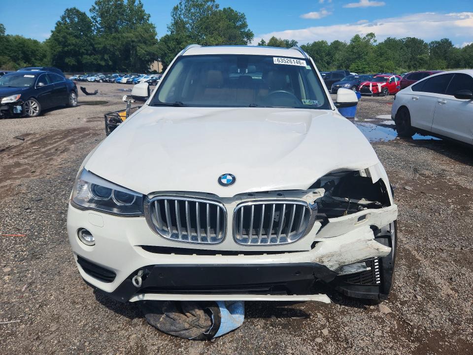 2015 Bmw X3 მანქანა იყიდება აუქციონზე, vin: 5UXWX9C58F0D49824, აუქციონის ნომერი: 63526146