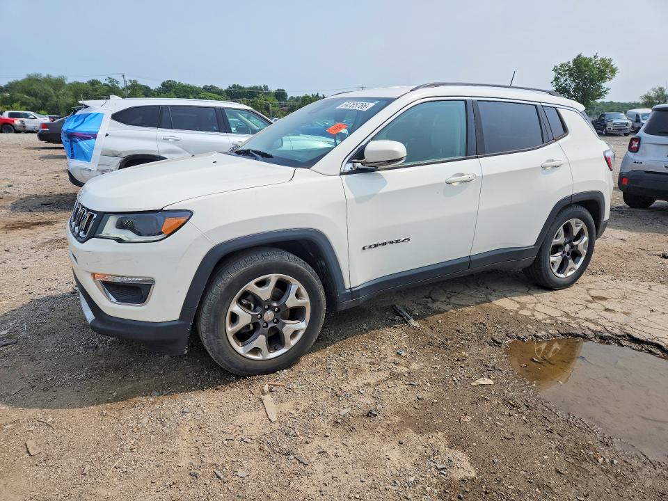 2018 Jeep Compass მანქანა იყიდება აუქციონზე, vin: 3C4NJCCB3JT367951, აუქციონის ნომერი: 64765766