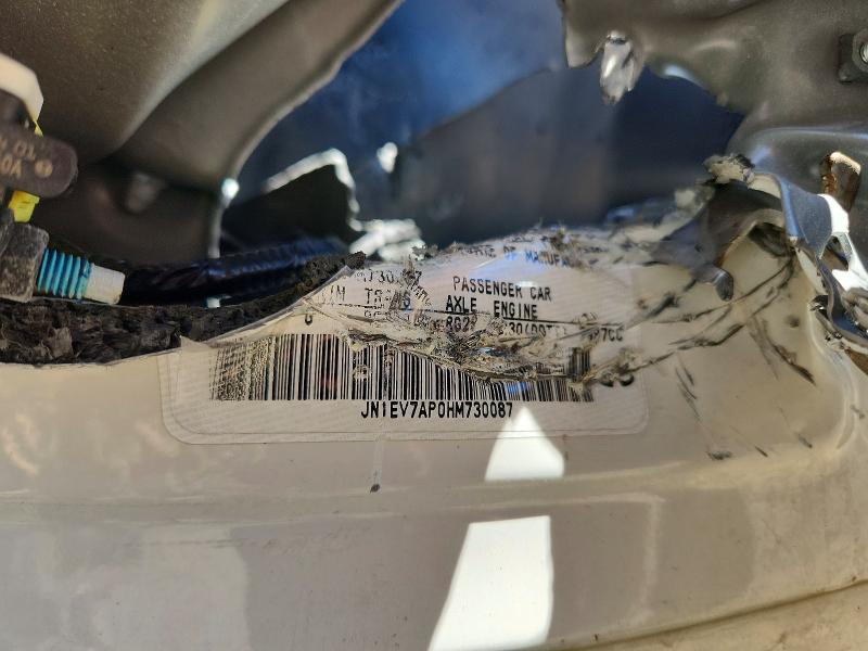 Продажа на аукционе авто 2017 Infiniti Q50, vin: JN1EV7AP0HM730087, номер лота: 63756866
