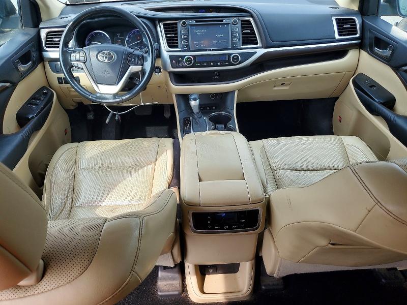 2014 Toyota Highlander მანქანა იყიდება აუქციონზე, vin: 5TDDKRFH5ES035344, აუქციონის ნომერი: 65010376