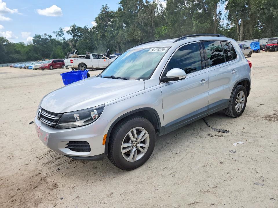 2015 Volkswagen Tiguan მანქანა იყიდება აუქციონზე, vin: WVGAV7AX9FW500847, აუქციონის ნომერი: 66118566