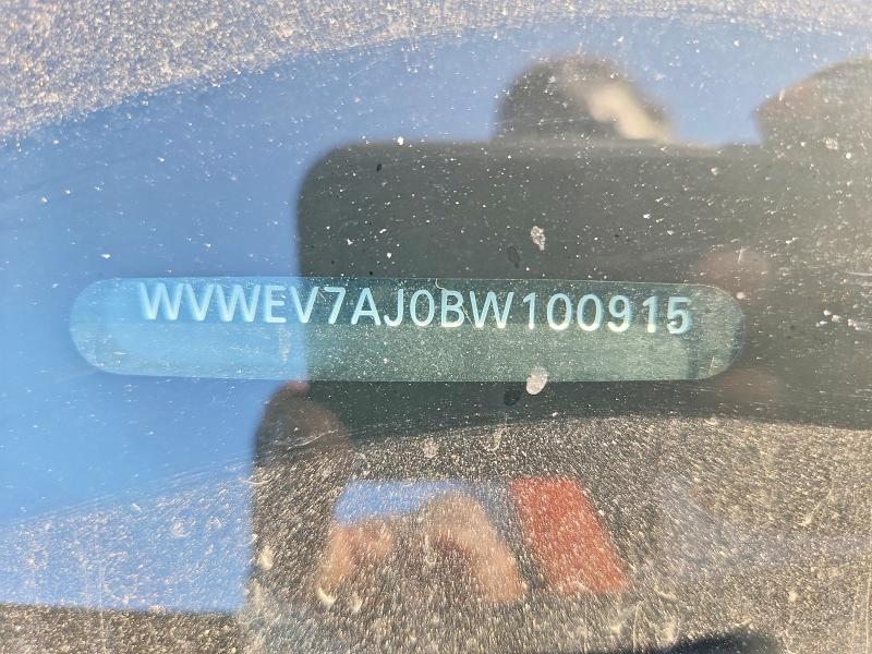 Продаж на аукціоні авто 2011 Volkswagen Gti, vin: WVWEV7AJ0BW100915, номер лоту: 65167956