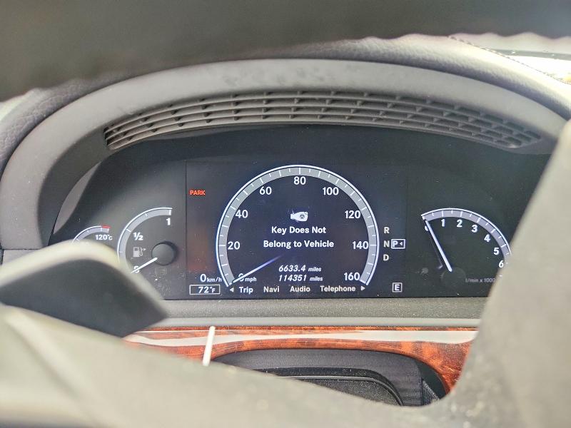 64127616 :رقم المزاد ، WDDNG7DB8DA497116 vin ، 2013 Mercedes-benz S مزاد بيع