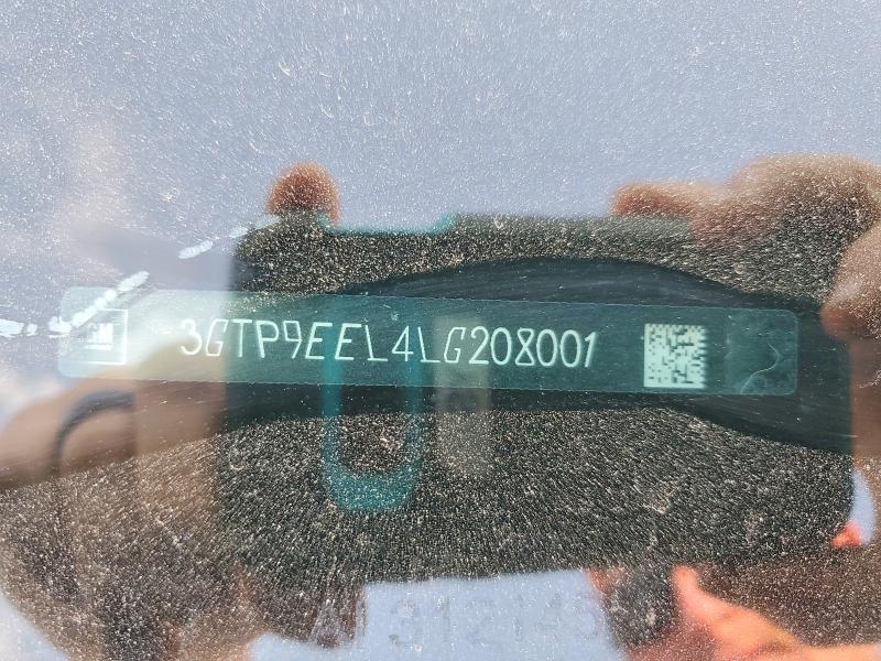 Aukcja sprzedaży 2020 Gmc Sierra, vin: 3GTP9EEL4LG208001, numer aukcji: 64064916