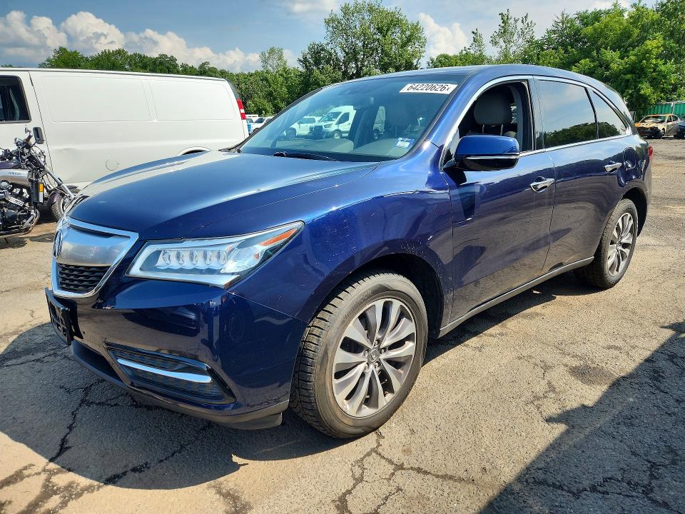 Aukcja sprzedaży 2014 Acura Mdx, vin: 5FRYD4H42EB007657, numer aukcji: 64220626