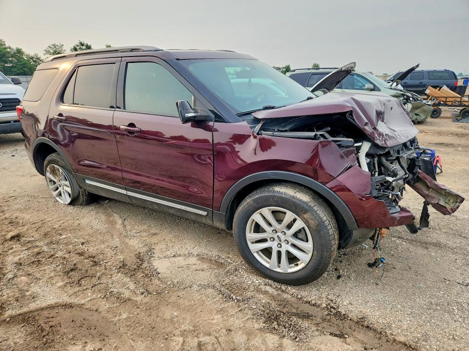 2018 Ford Explorer მანქანა იყიდება აუქციონზე, vin: 1FM5K8D81JGC03966, აუქციონის ნომერი: 64427506