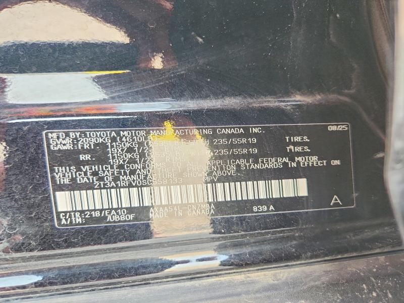 Продаж на аукціоні авто 2025 Toyota Rav4, vin: 2T3A1RFV0SC558133, номер лоту: 63751146