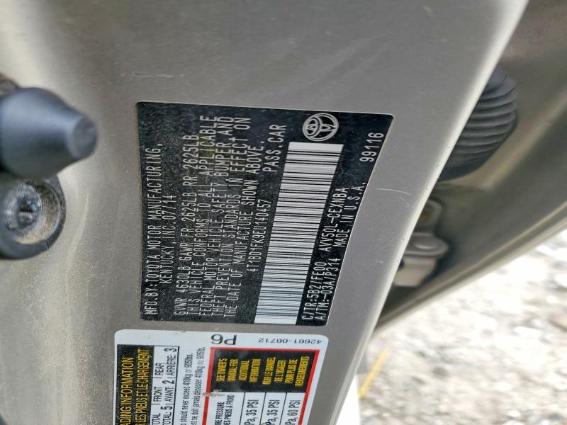 Продажа на аукционе авто 2014 Toyota Camry Hybrid, vin: 4T1BD1FK9EU140457, номер лота: 65958996