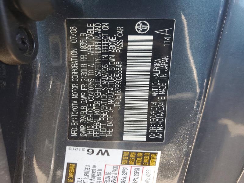 Aukcja sprzedaży 2009 Scion Tc, vin: JTKDE167990285848, numer aukcji: 65869996
