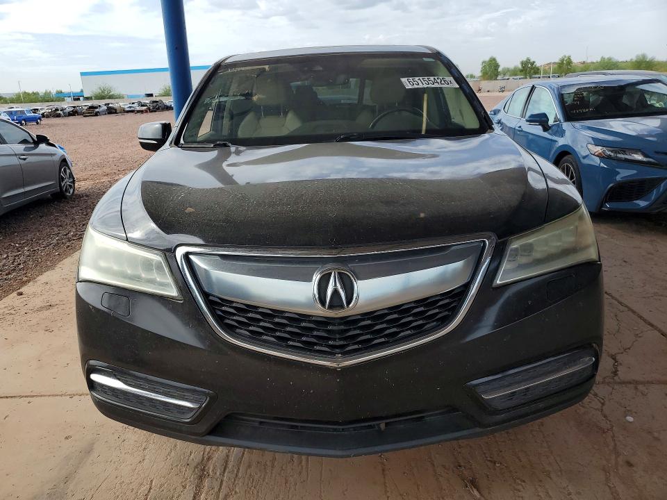 65155426 :رقم المزاد ، 5FRYD4H44GB509220 vin ، 2016 Acura Mdx مزاد بيع