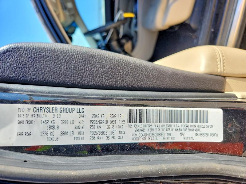 65328596 :رقم المزاد ، 1C4RDHAG9EC308831 vin ، 2014 Dodge Durango مزاد بيع