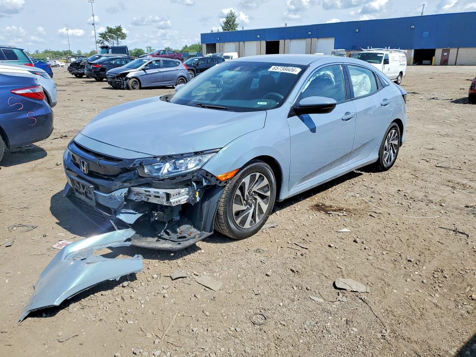 65738606 :رقم المزاد ، SHHFK7H34HU232575 vin ، 2017 Honda Civic مزاد بيع